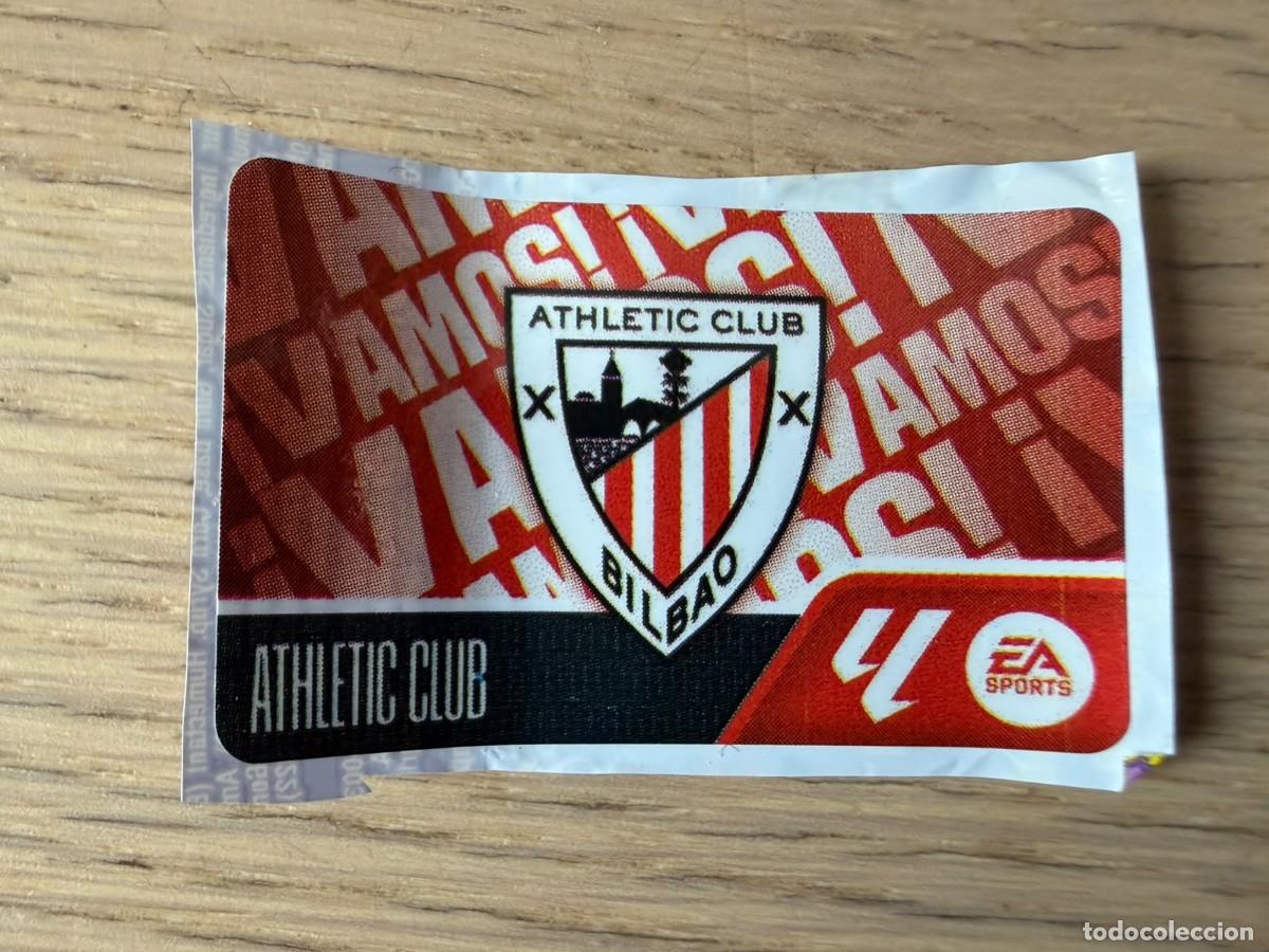 Cromos de Futebol: VAMOS ESCUDO ATHLETIC CLUB BILBAO 26 27 2026 2027 LIGA EA SPORTS CHICLES CHICLE ESTE SIN PEGAR