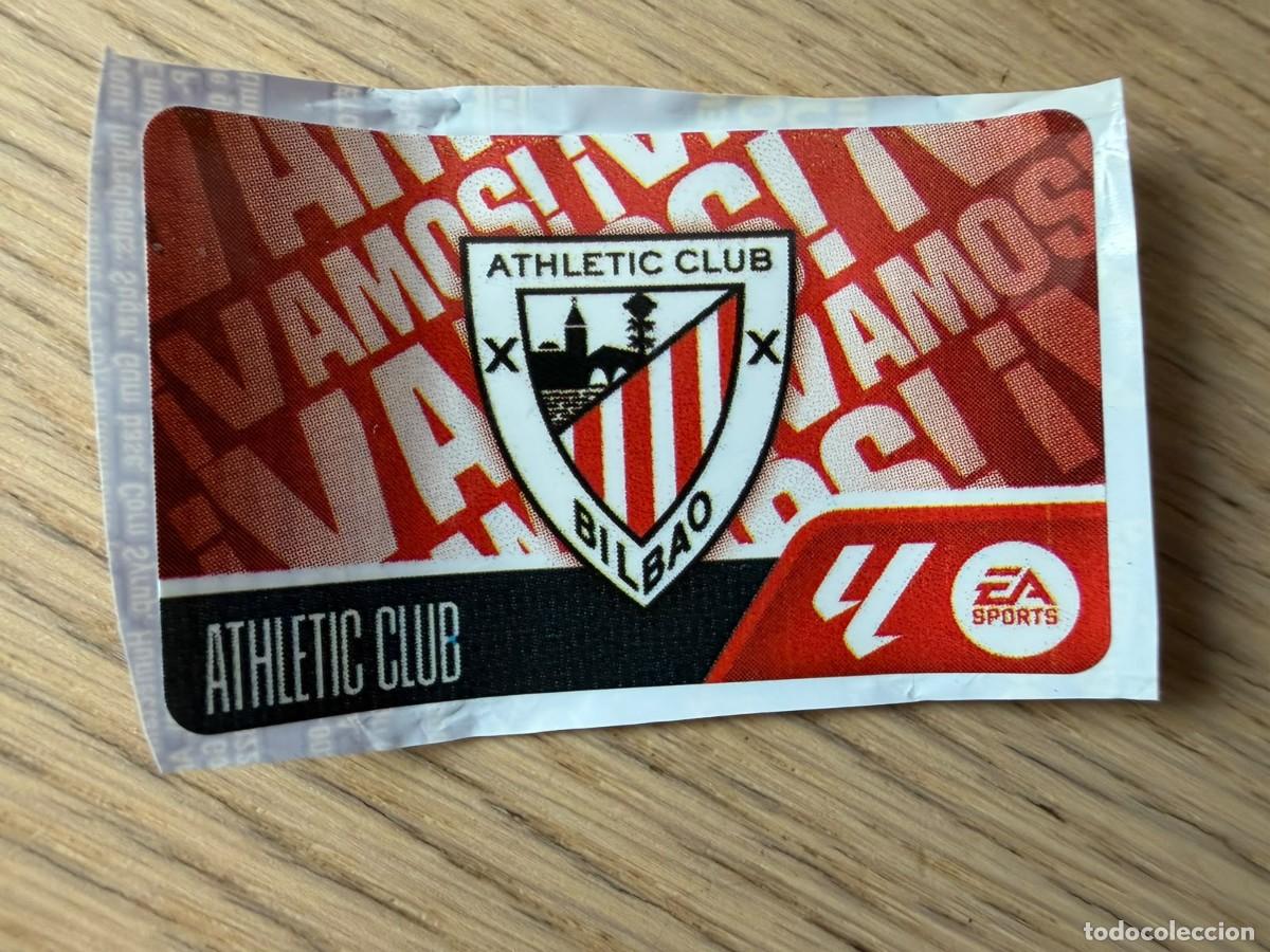 Cromos de Futebol: VAMOS ESCUDO ATHLETIC CLUB BILBAO 26 27 2026 2027 LIGA EA SPORTS CHICLES CHICLE ESTE SIN PEGAR