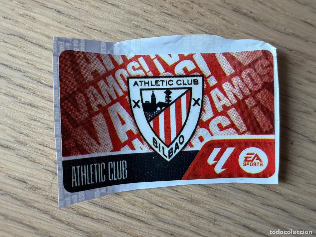 Cromos de Futebol: VAMOS ESCUDO ATHLETIC CLUB BILBAO 26 27 2026 2027 LIGA EA SPORTS CHICLES CHICLE ESTE SIN PEGAR