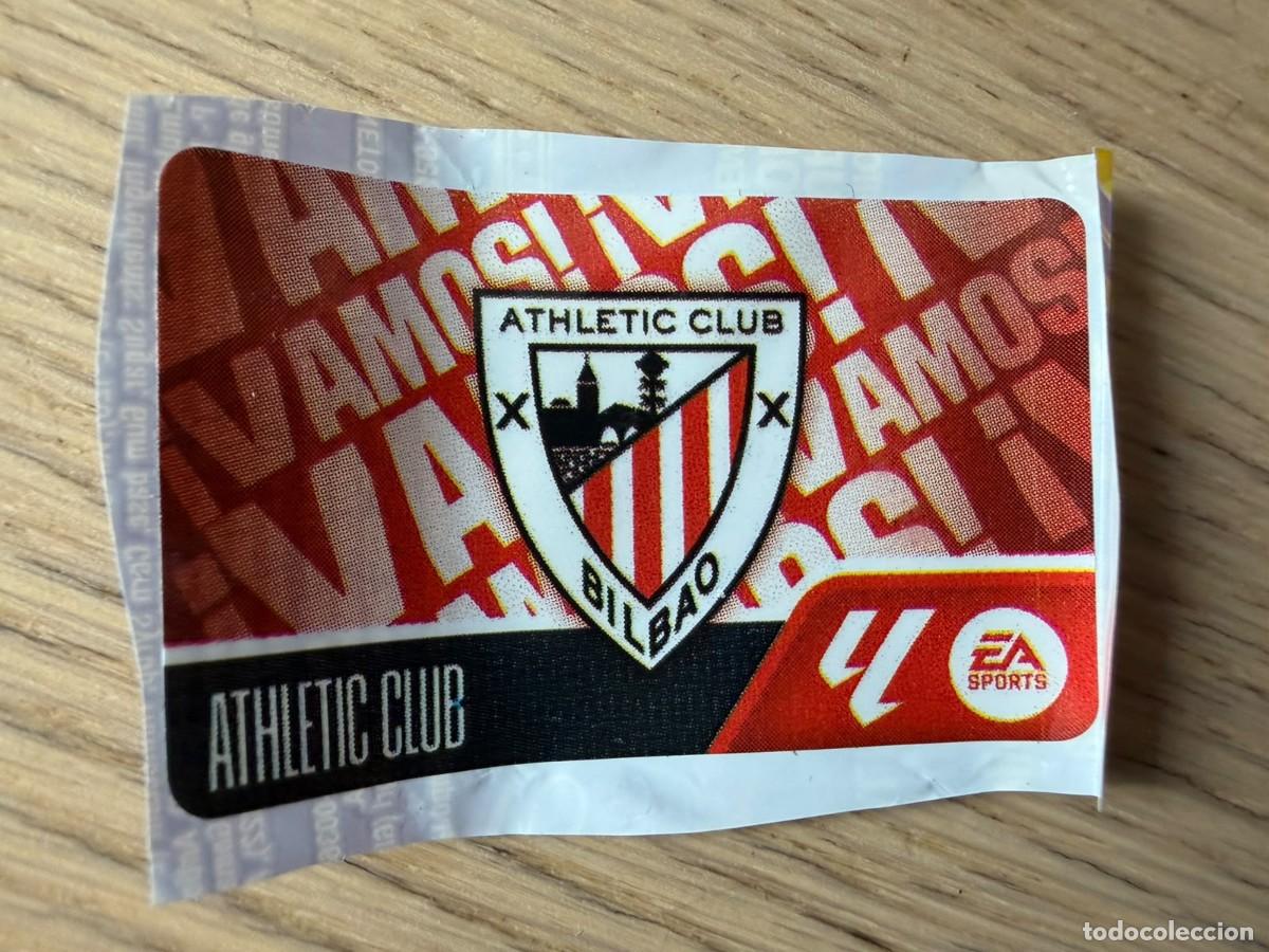 Cromos de Futebol: VAMOS ESCUDO ATHLETIC CLUB BILBAO 26 27 2026 2027 LIGA EA SPORTS CHICLES CHICLE ESTE SIN PEGAR