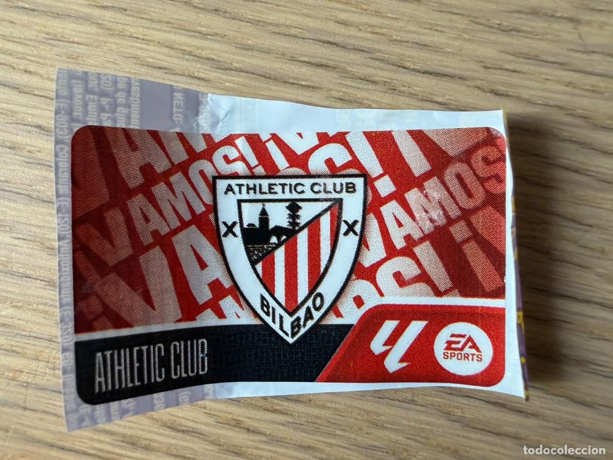 Cromos de Futebol: VAMOS ESCUDO ATHLETIC CLUB BILBAO 26 27 2026 2027 LIGA EA SPORTS CHICLES ESTE SIN PEGAR STICKER