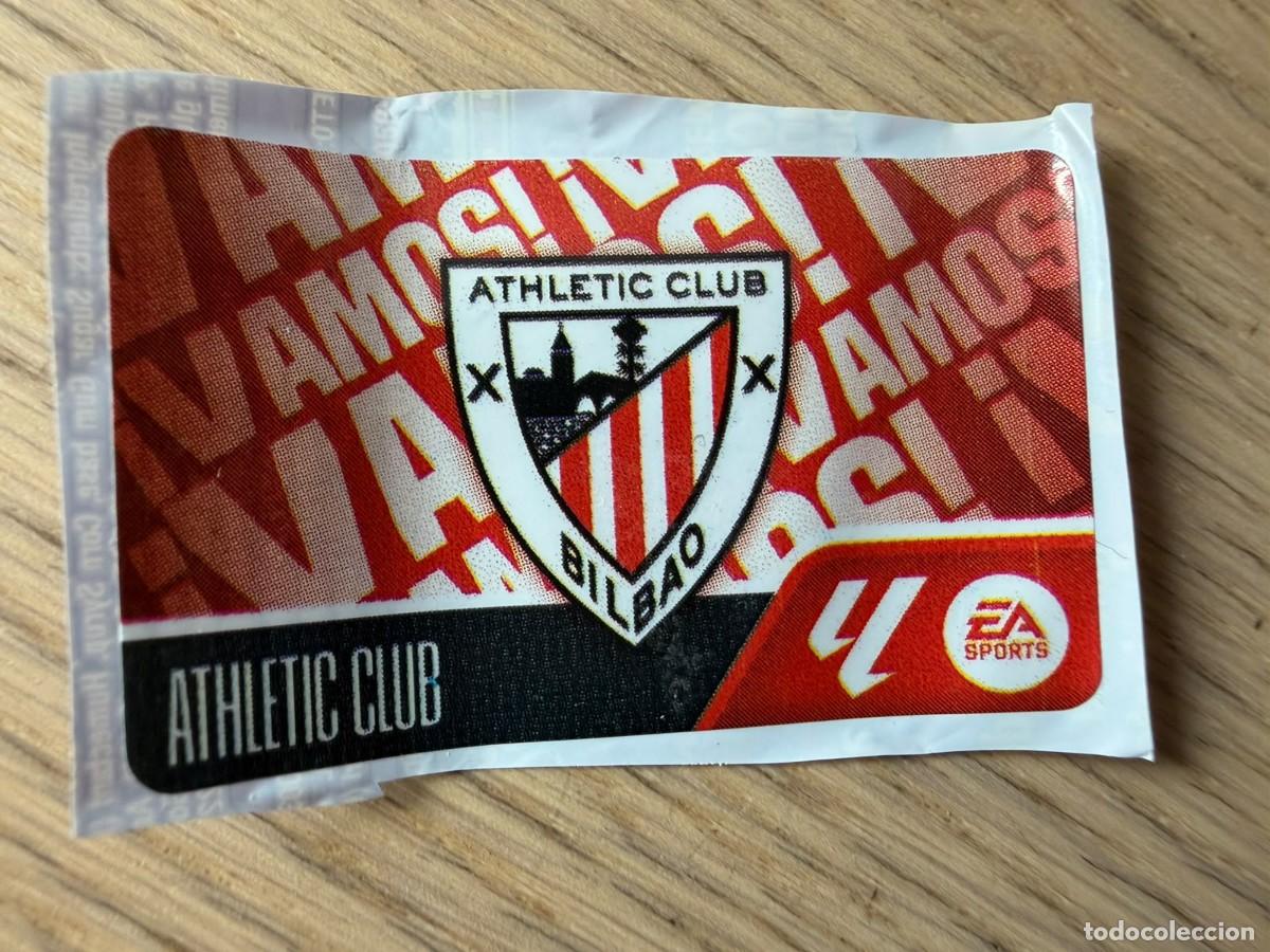 Cromos de Futebol: VAMOS ESCUDO ATHLETIC CLUB BILBAO 26 27 2026 2027 LIGA EA SPORTS CHICLES CHICLE ESTE SIN PEGAR