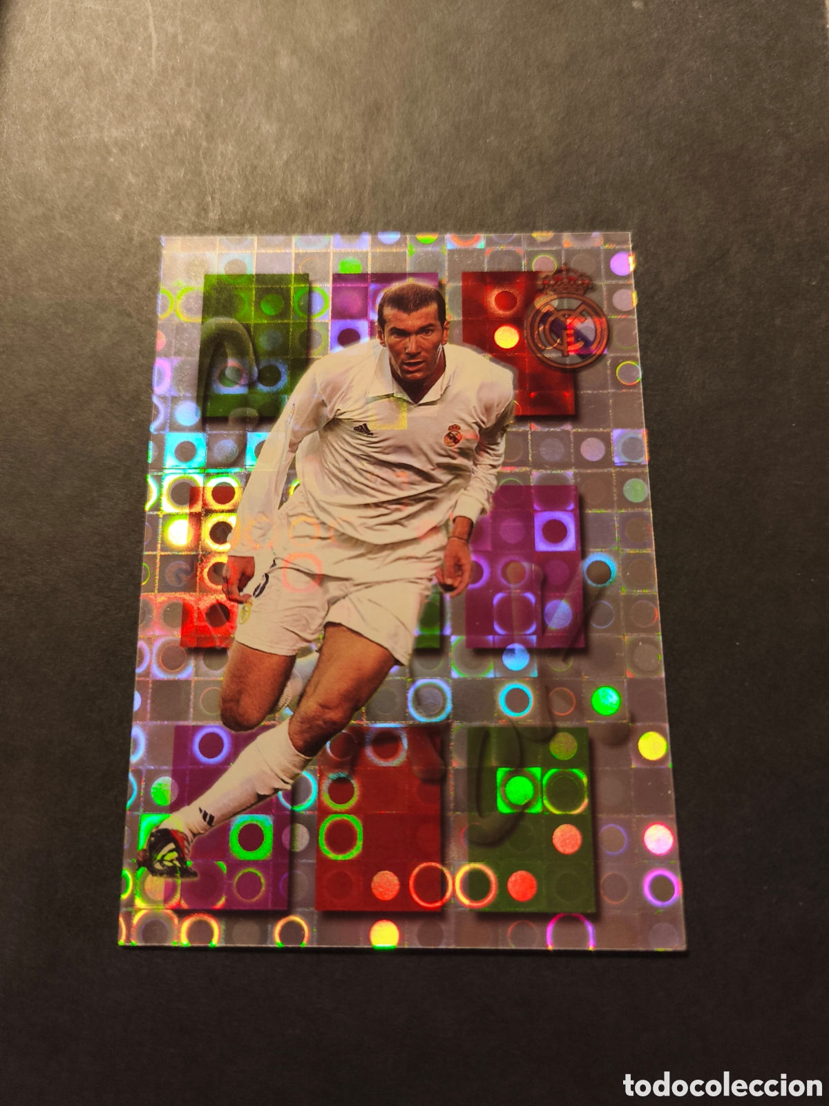 Cromos de f&uacute;tbol: 26 ZIDANE REAL MADRID MUNDICROMO LAS FICHAS DE LA LIGA 2004