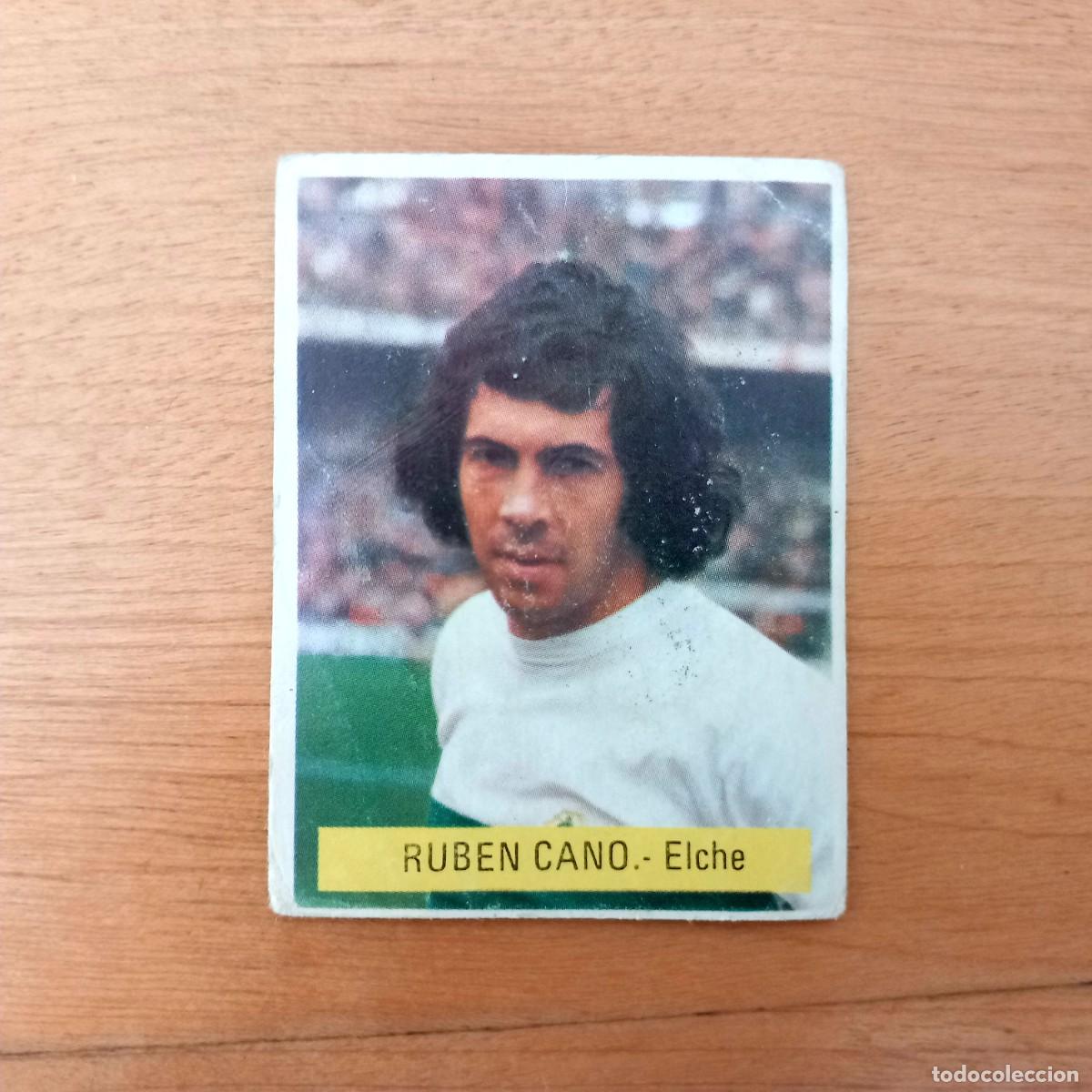 Cromos de f&uacute;tbol: Ruben Cano Elche CF 75 76 EDICIONES FINI CROMO SIN PEGAR