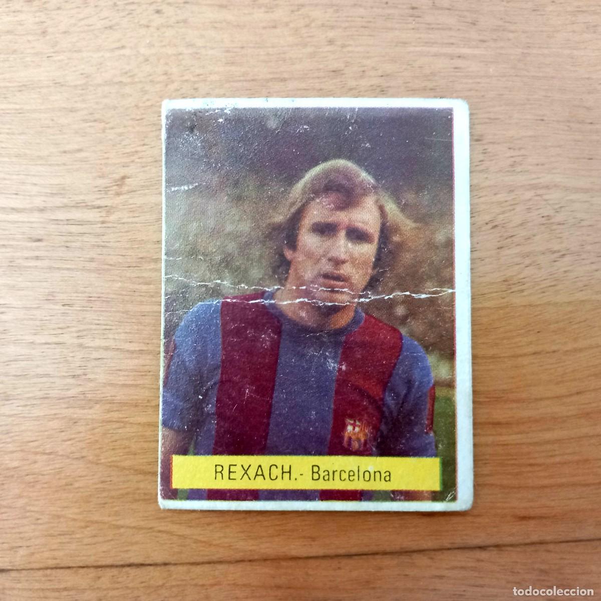Cromos de f&uacute;tbol: Rexach FC Barcelona 75 76 EDICIONES FINI
