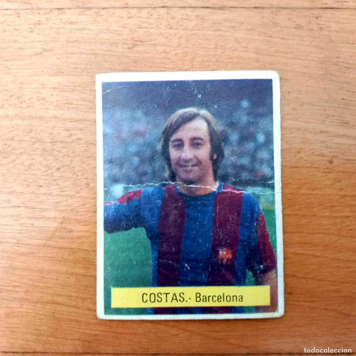 Cromos de f&uacute;tbol: Costas FC Barcelona 75 76 EDICIONES FINI