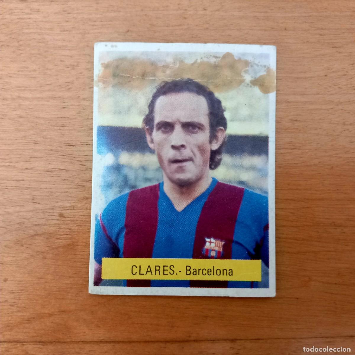Cromos de f&uacute;tbol: Clares FC Barcelona 75 76 EDICIONES FINI