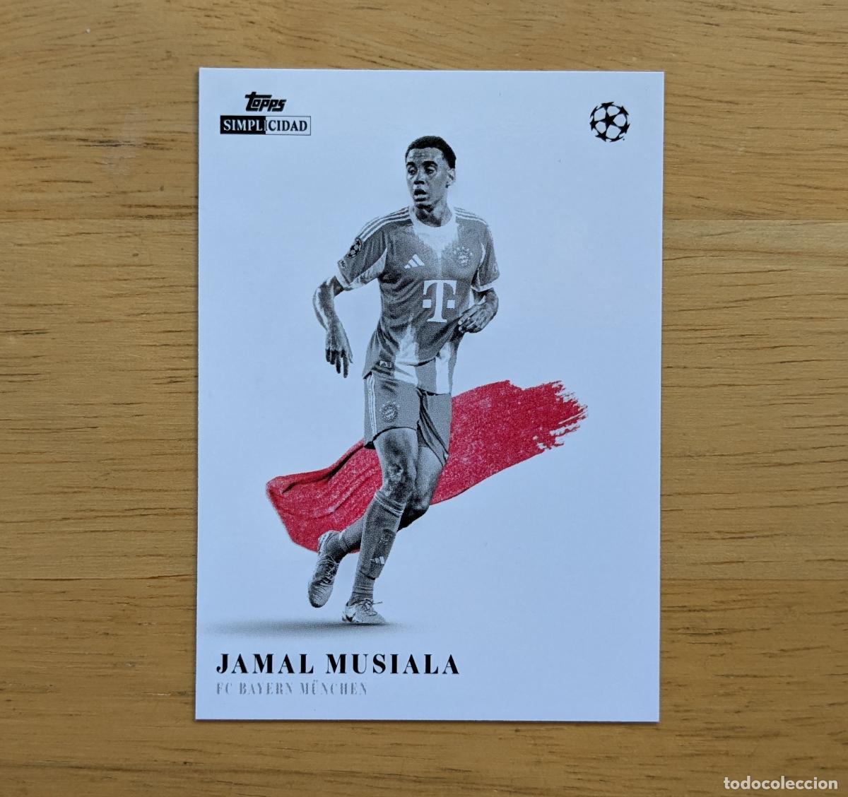 Cartes &agrave; collectionner de Football: TOPPS SIMPLICIDAD UCC 2025-2026 - JAMAL MUSIALA - BAYERN MUNICH - ARTISTA