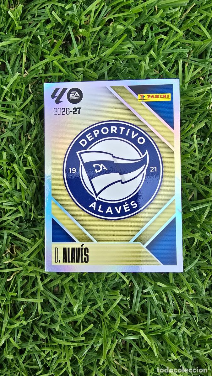 Cartes &agrave; collectionner de Football: ESCUDO 1 ALAVES LIGA ESTE 2026 2027 26 27 PANINI LALIGA EA SPORTS