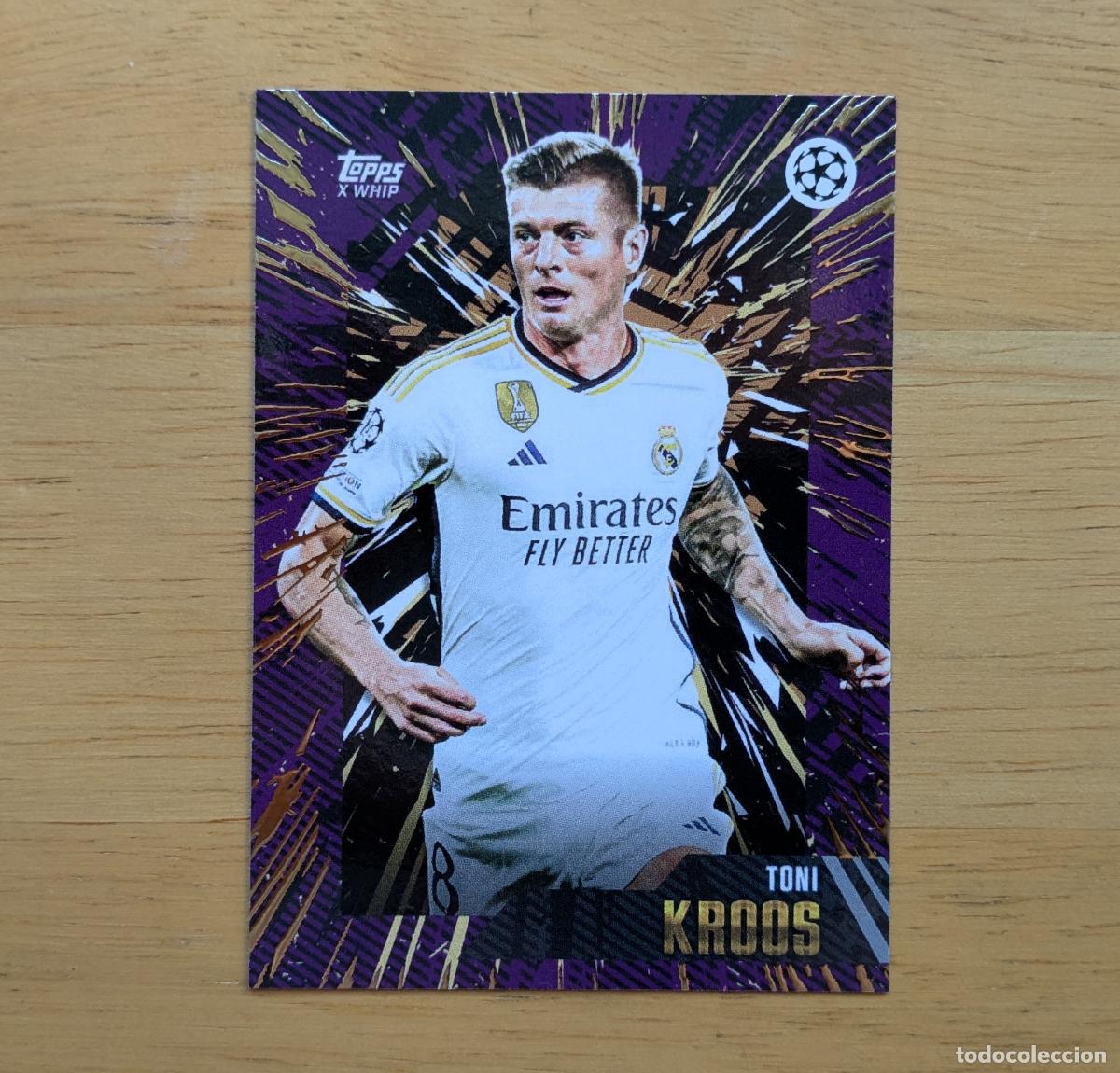 Cromos de f&uacute;tbol: TOPPS GOLD 2023-2024 - TONI KROOS - REAL MADRID CF