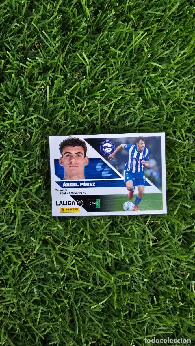 Cromos de f&uacute;tbol: ANGEL PEREZ 17 ALAVES LIGA ESTE 2026 2027 26 27 PANINI LALIGA EA SPORTS
