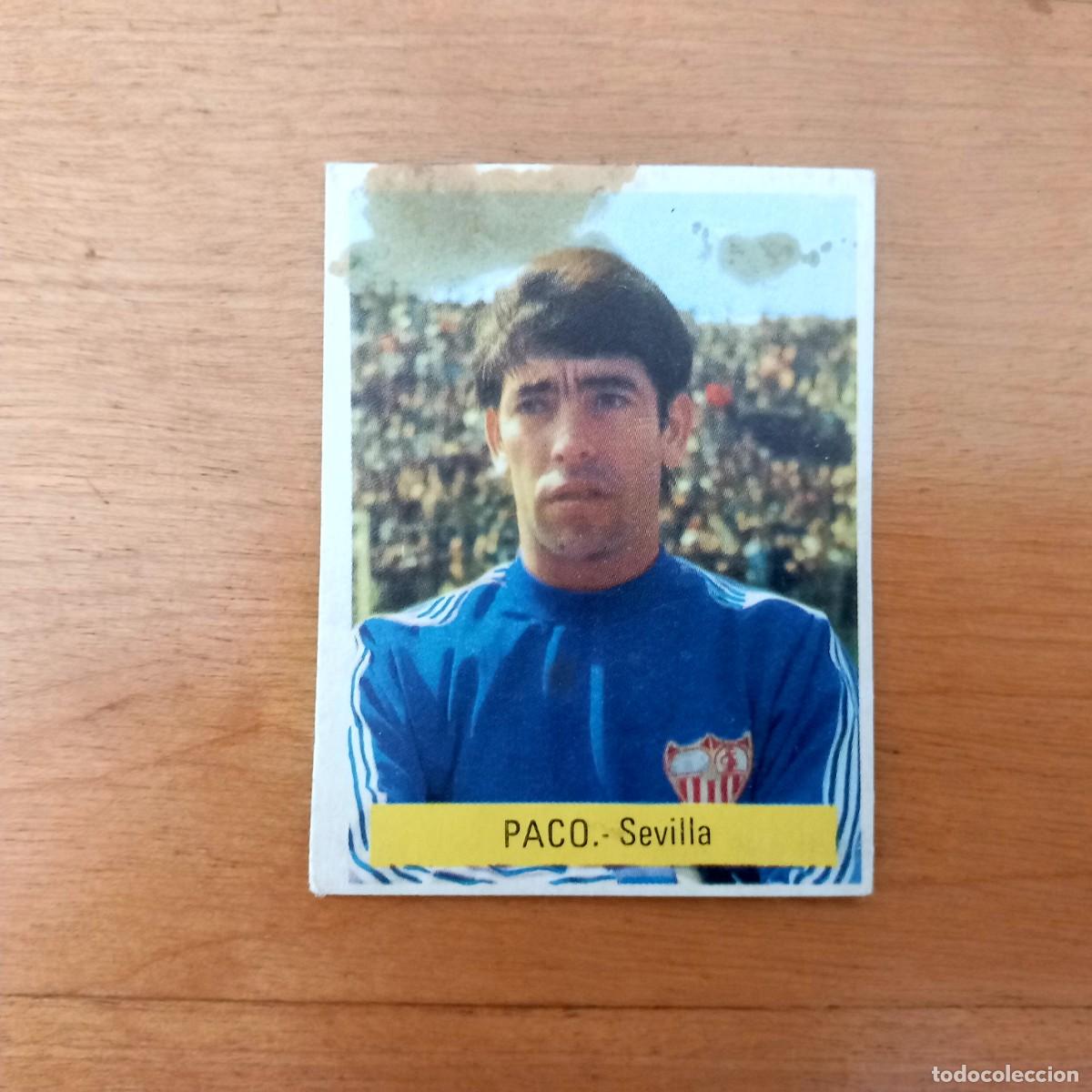 Cromos de f&uacute;tbol: Paco Sevilla FC 75 76 EDICIONES FINI