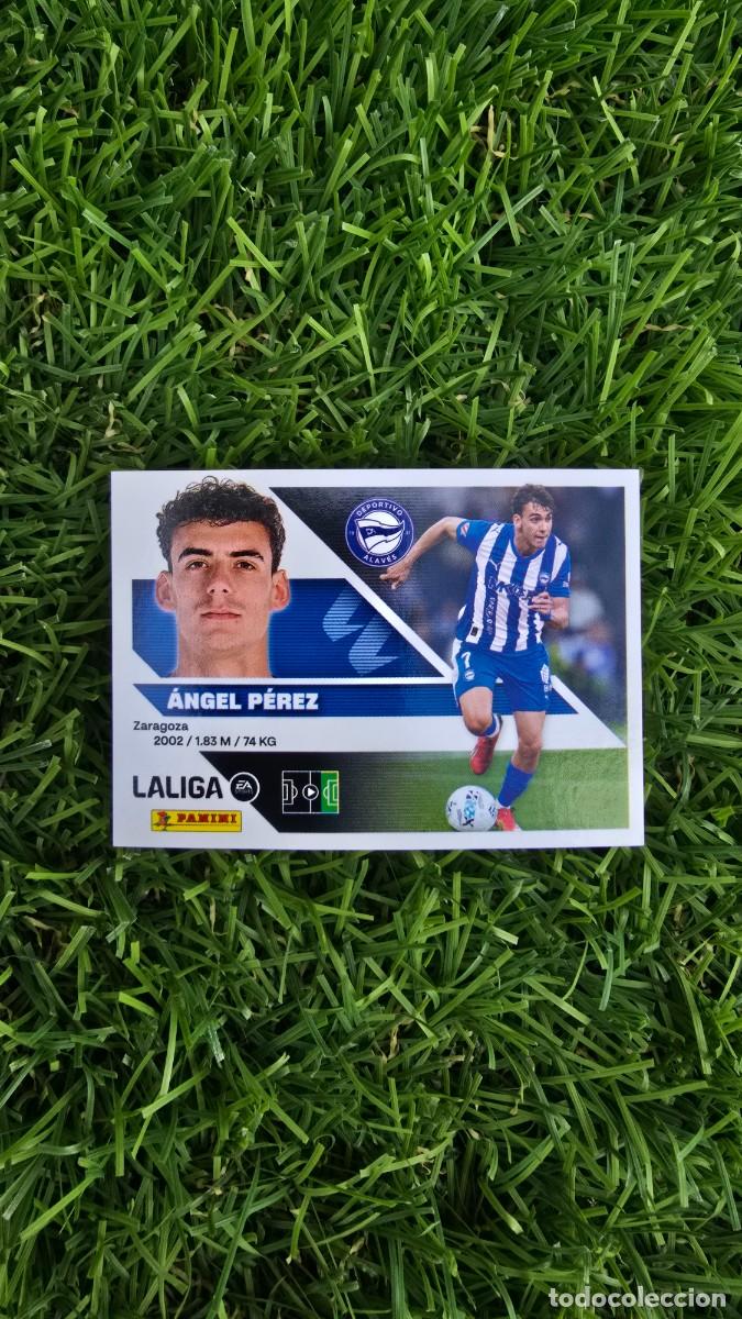 Cromos de f&uacute;tbol: ANGEL PEREZ 17 ALAVES LIGA ESTE 2026 2027 26 27 PANINI LALIGA EA SPORTS