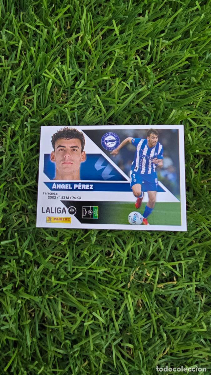 Cromos de f&uacute;tbol: ANGEL PEREZ 17 ALAVES LIGA ESTE 2026 2027 26 27 PANINI LALIGA EA SPORTS