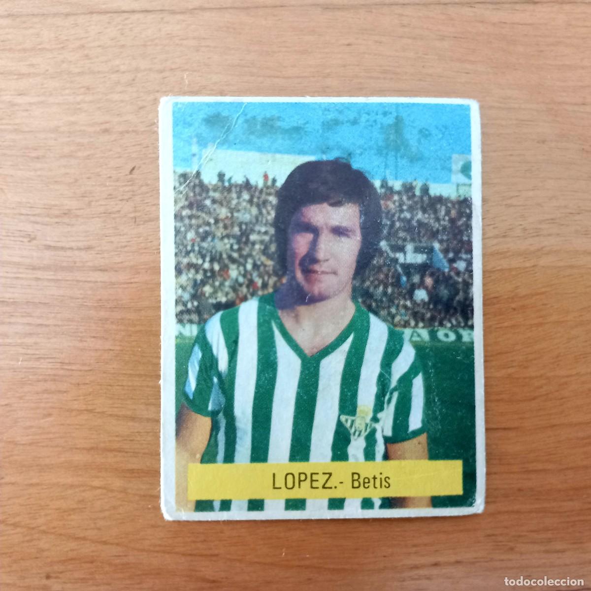 Fu&szlig;ball-Sticker: Lopez Real Betis 75 76 EDICIONES FINI