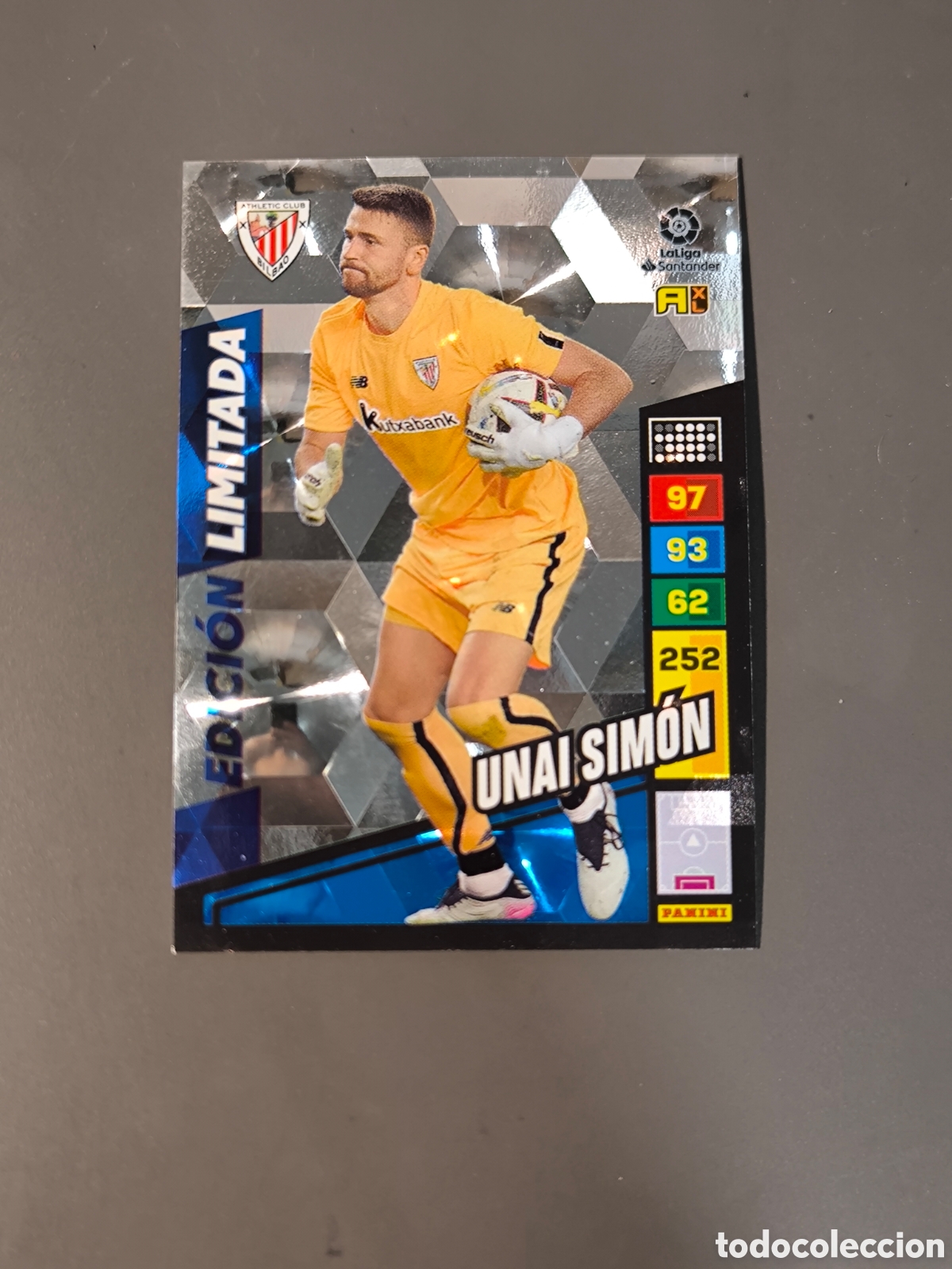 Fu&szlig;ball-Sticker: UNAI SIMON Edici&oacute;n Limitada Athletic Club de Bilbao Adrenalyn 22 23