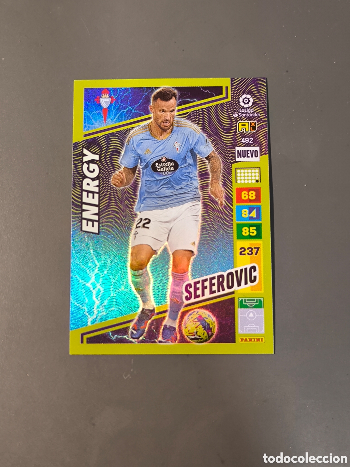 Cromos de f&uacute;tbol: SEFEROVIC 492 Nuevo Energy Celta Adrenalyn 23 24