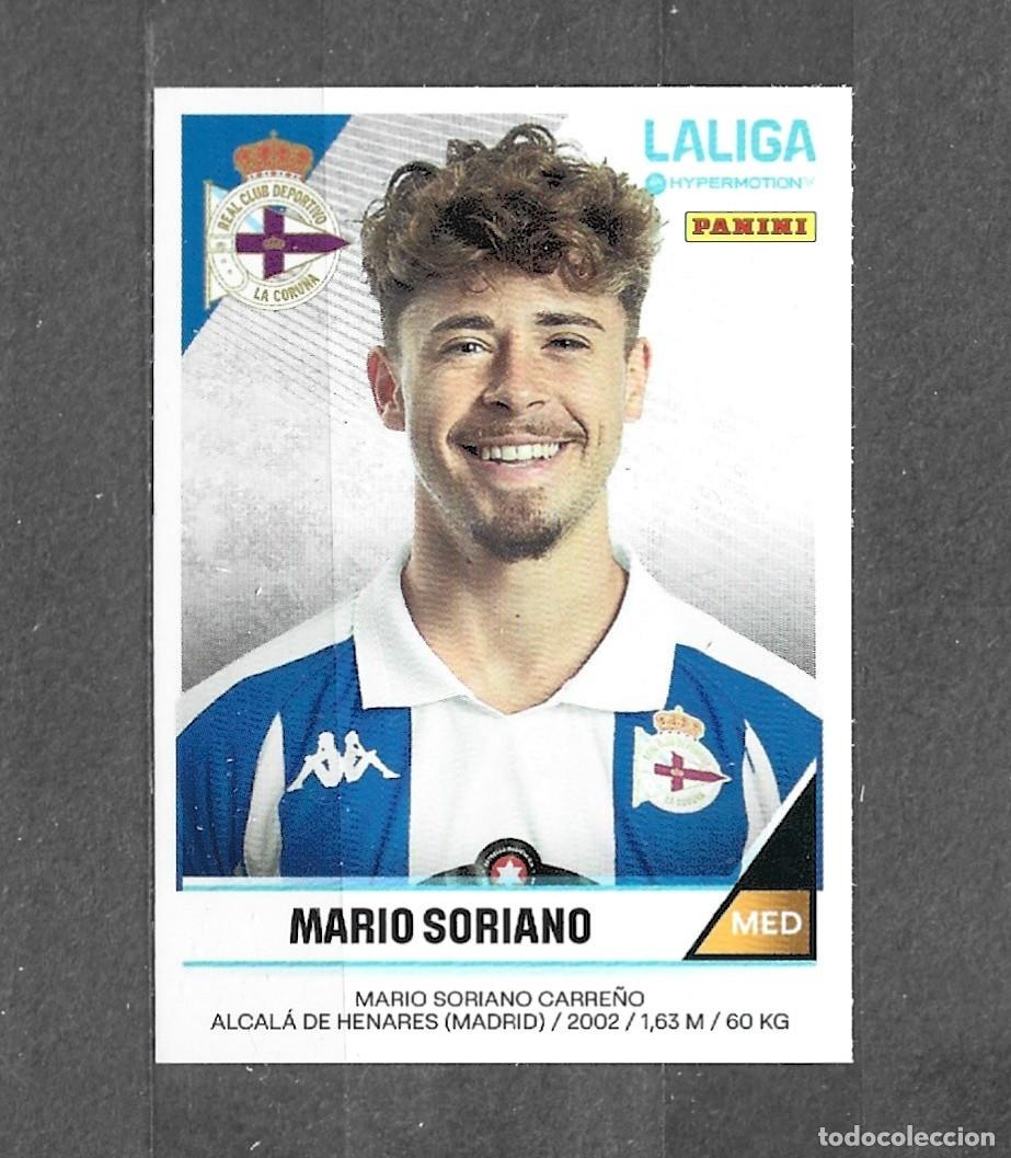 Cromos de f&uacute;tbol: Liga Hypermotion 24/25 - Mario Soriano - N&ordm; 147 - Real Deportivo Coru&ntilde;a