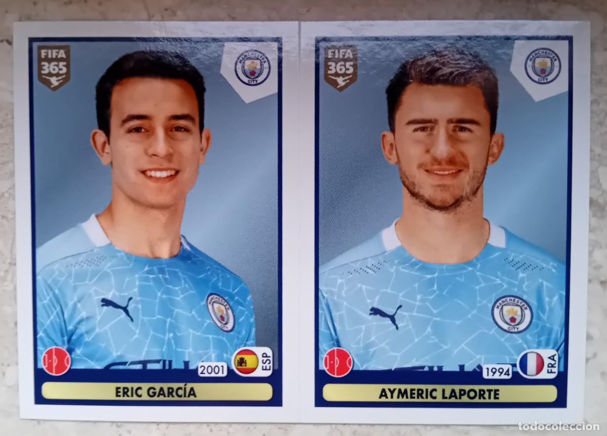 Cromos de f&uacute;tbol: Figurina Panini 2020-21 Cromo Fifa 365 2021 Eric Garcia Laporte Manchester City n 45