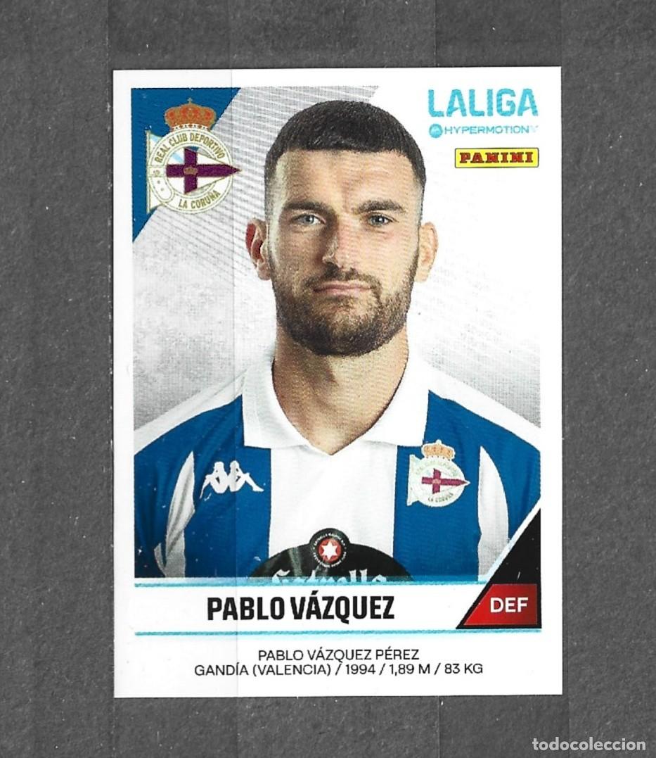 Cromos de f&uacute;tbol: Liga Hypermotion 24/25 - Pablo V&aacute;zquez - N&ordm; 141 - Real Deportivo Coru&ntilde;a