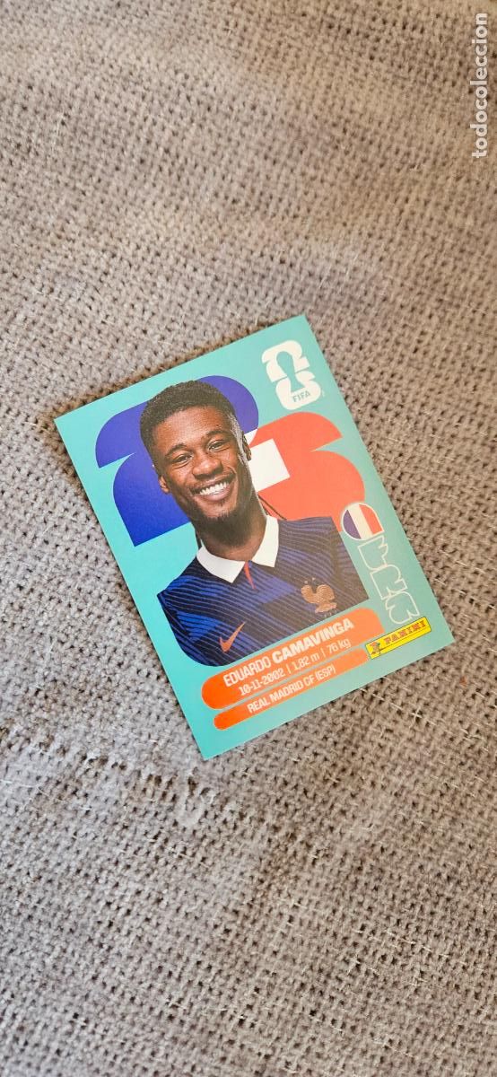 Cromos de f&uacute;tbol: francia Camavinga 10 world cup mundial fifa panini 2026 26 sin pegar trading card