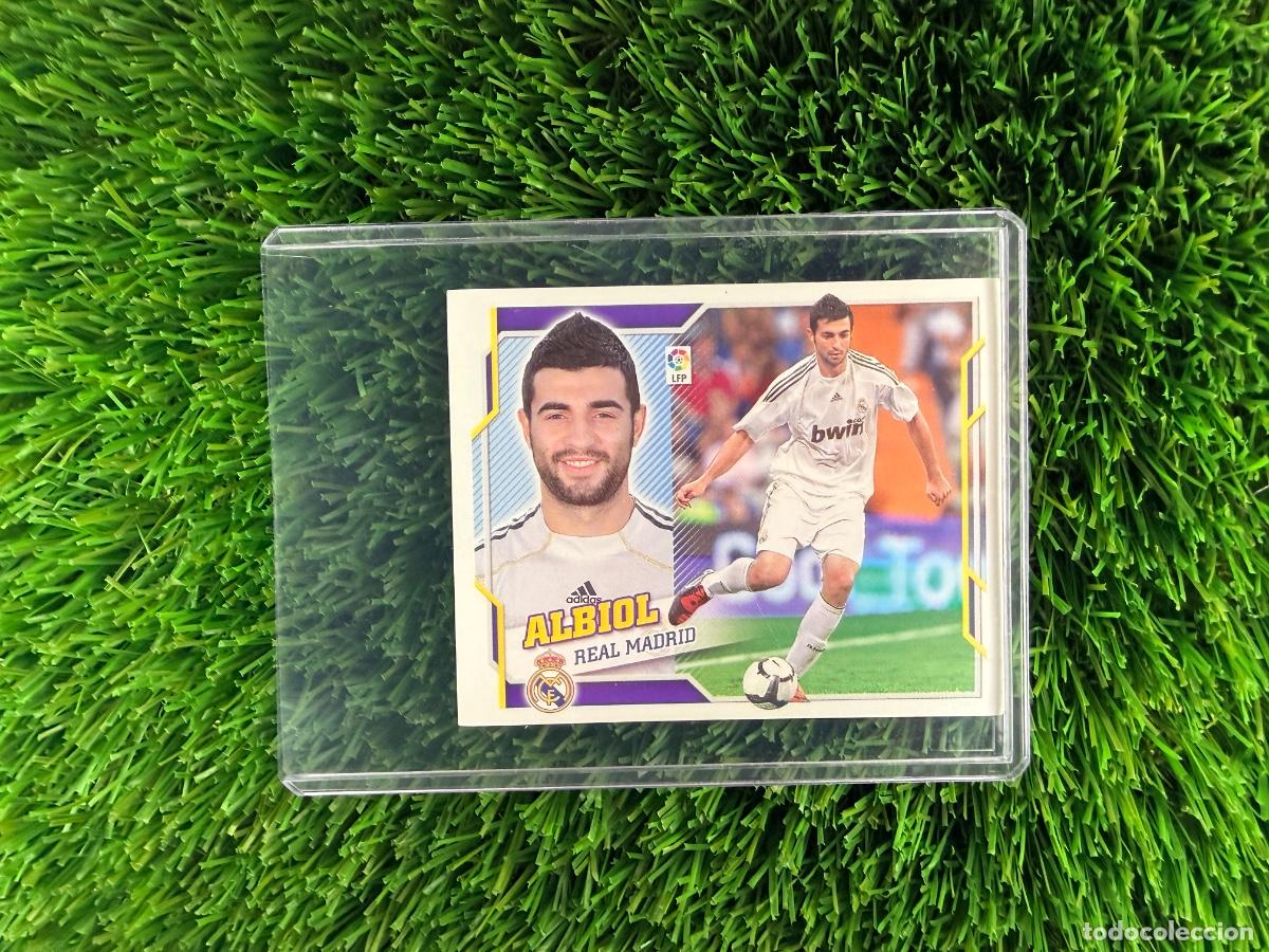 Cromos de f&uacute;tbol: N&ordm; 5 Albiol Real Madrid CF Liga Este 10 11