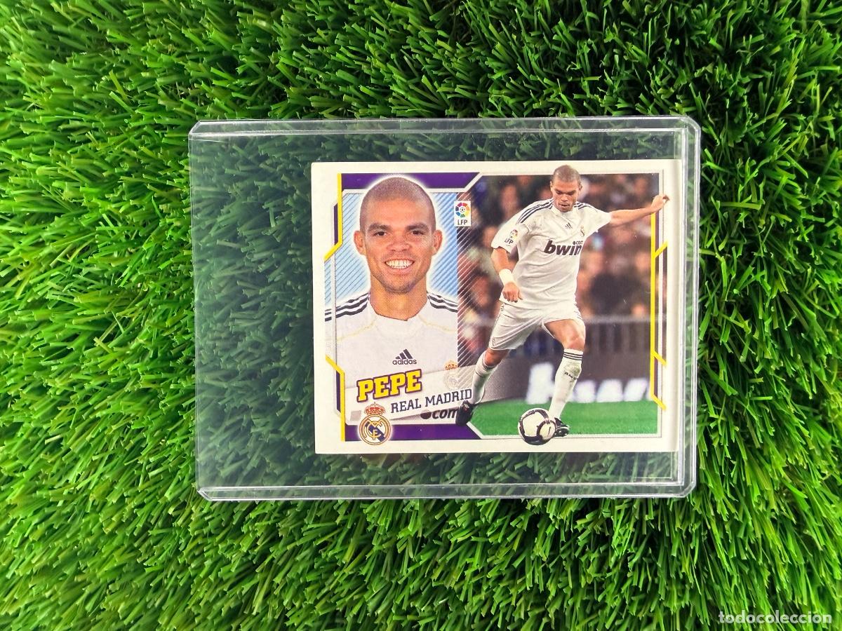 Cromos de f&uacute;tbol: N&ordm; 6A Pepe Real Madrid CF Liga Este 10 11