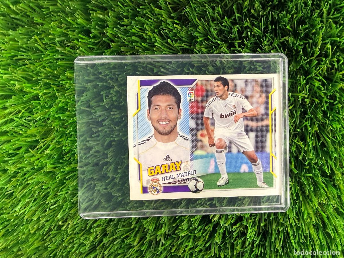 Cromos de f&uacute;tbol: N&ordm; 6B Garay Real Madrid CF Liga Este 10 11