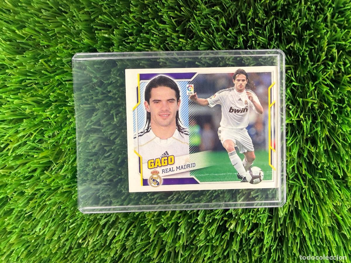 Cromos de f&uacute;tbol: N&ordm; 8 Gago Real Madrid CF Liga Este 10 11