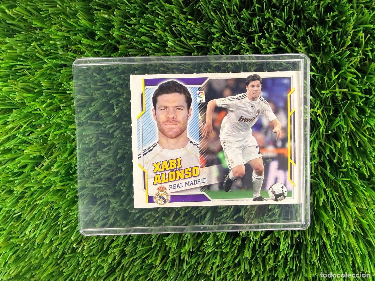 Cromos de f&uacute;tbol: N&ordm; 12 Xabi Alonso Real Madrid CF Liga Este 10 11