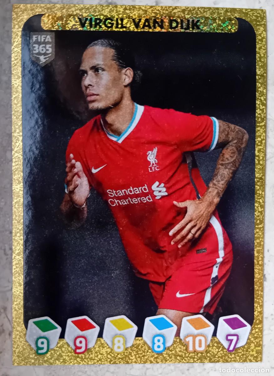 Cromos de f&uacute;tbol: Figurina Panini 2020-21 Cromo Fifa 365 2021 Virgil Van Dijk Liverpool n 72