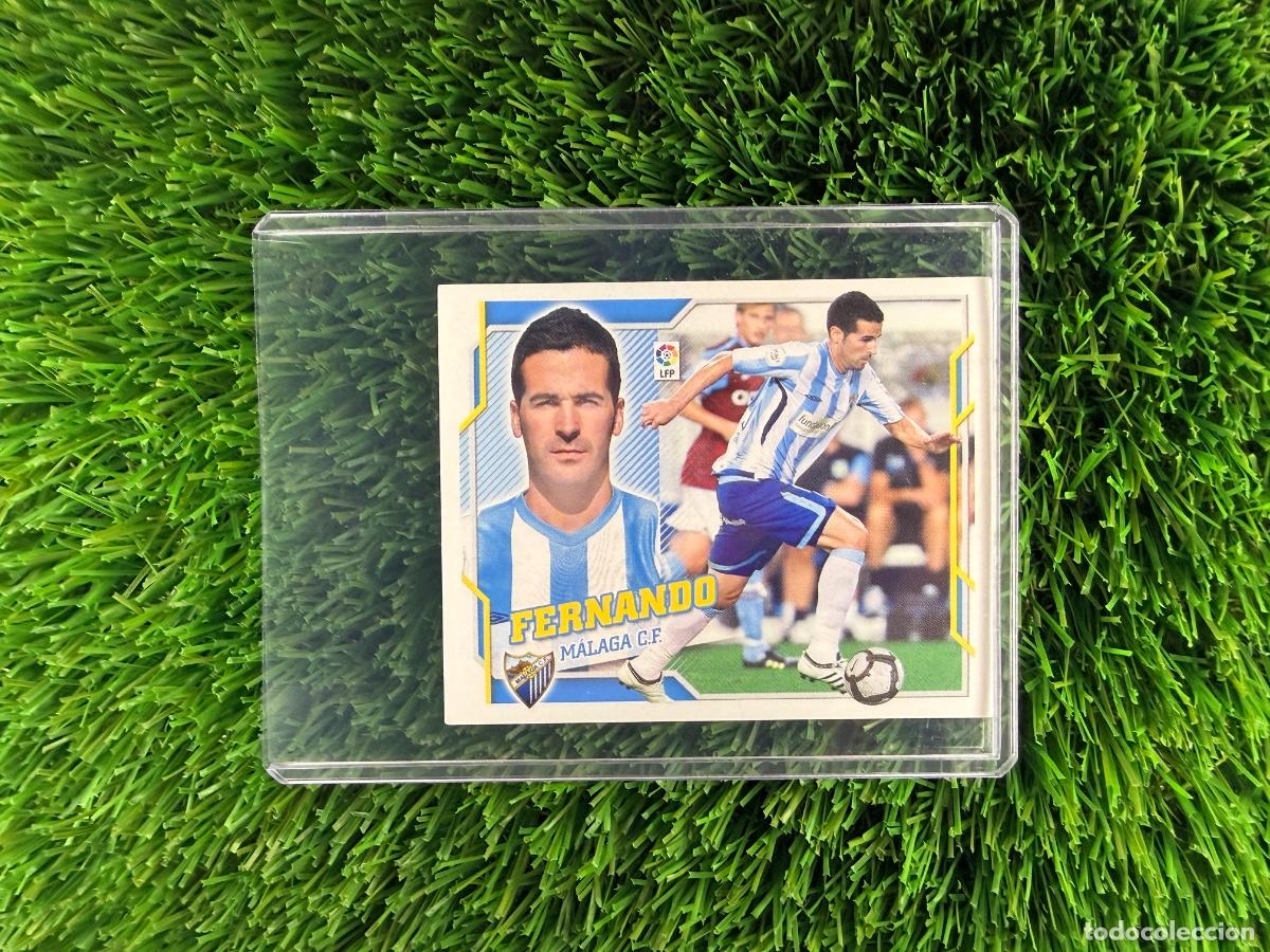 Cromos de f&uacute;tbol: N&ordm; 11A Fernando M&aacute;laga CF Liga Este 10 11