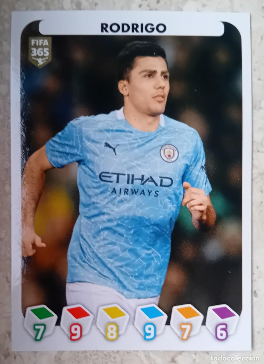 Cromos de f&uacute;tbol: Figurina Panini 2020-21 Cromo Fifa 365 2021 Rodri Manchester City n 79