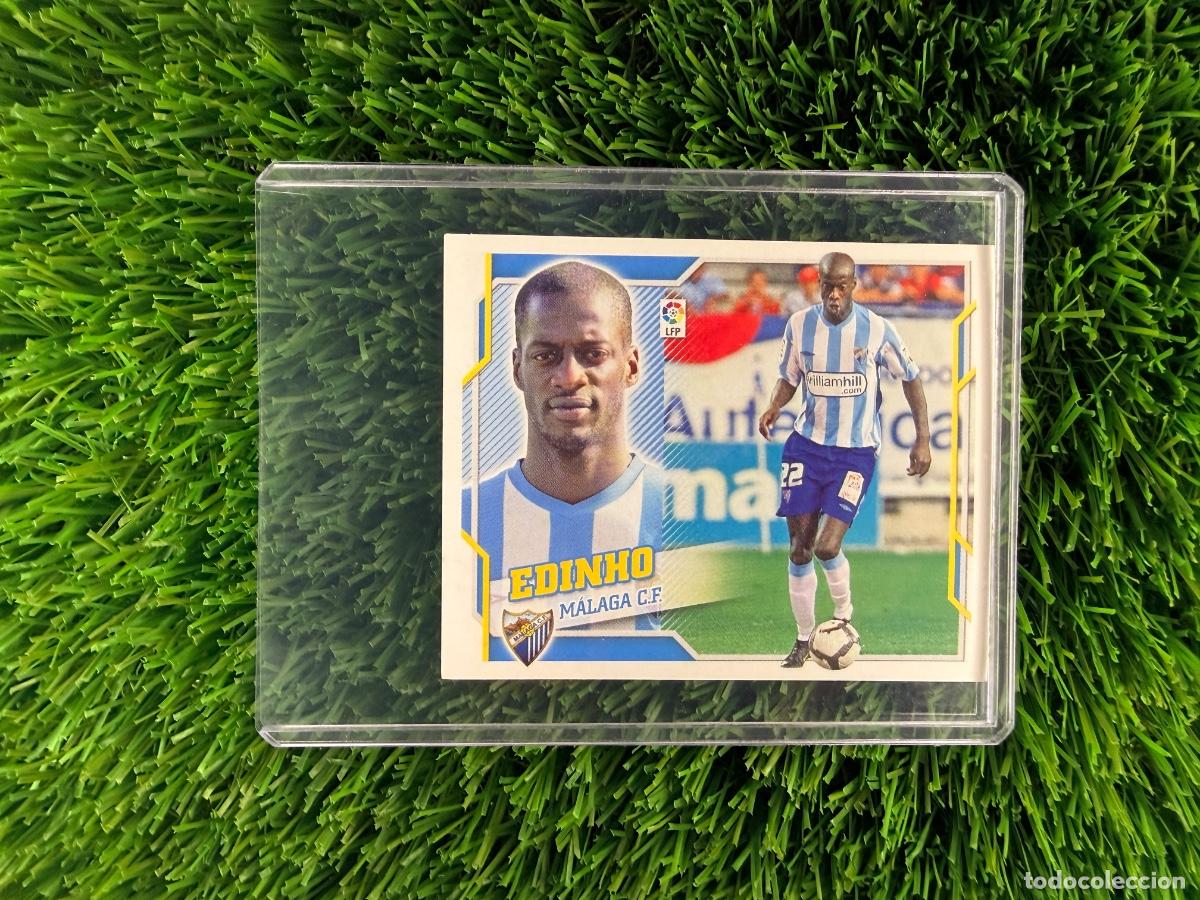 Cromos de f&uacute;tbol: N&ordm; 14 Edinho M&aacute;laga CF Liga Este 10 11