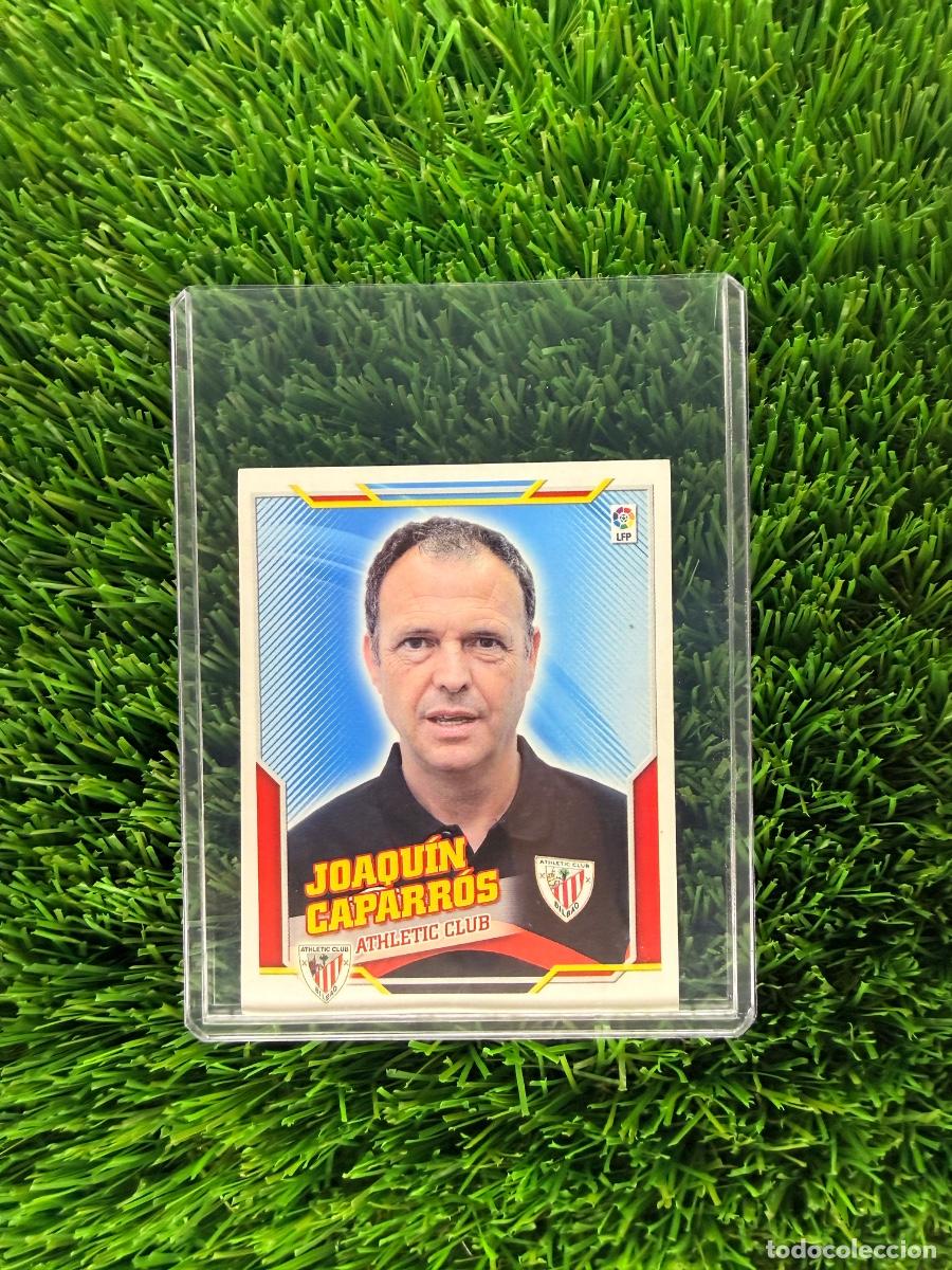 Cromos de f&uacute;tbol: Joaqu&iacute;n Caparr&oacute;s Entrenador Athletic Club Liga Este 10 11