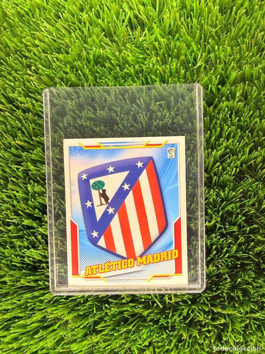 Cromos de f&uacute;tbol: Escudo Atl&eacute;tico de Madrid Liga Este 10 11