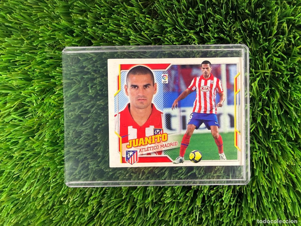 Cromos de f&uacute;tbol: N&ordm; 6A Juanito Atl&eacute;tico de Madrid Liga Este 10 11