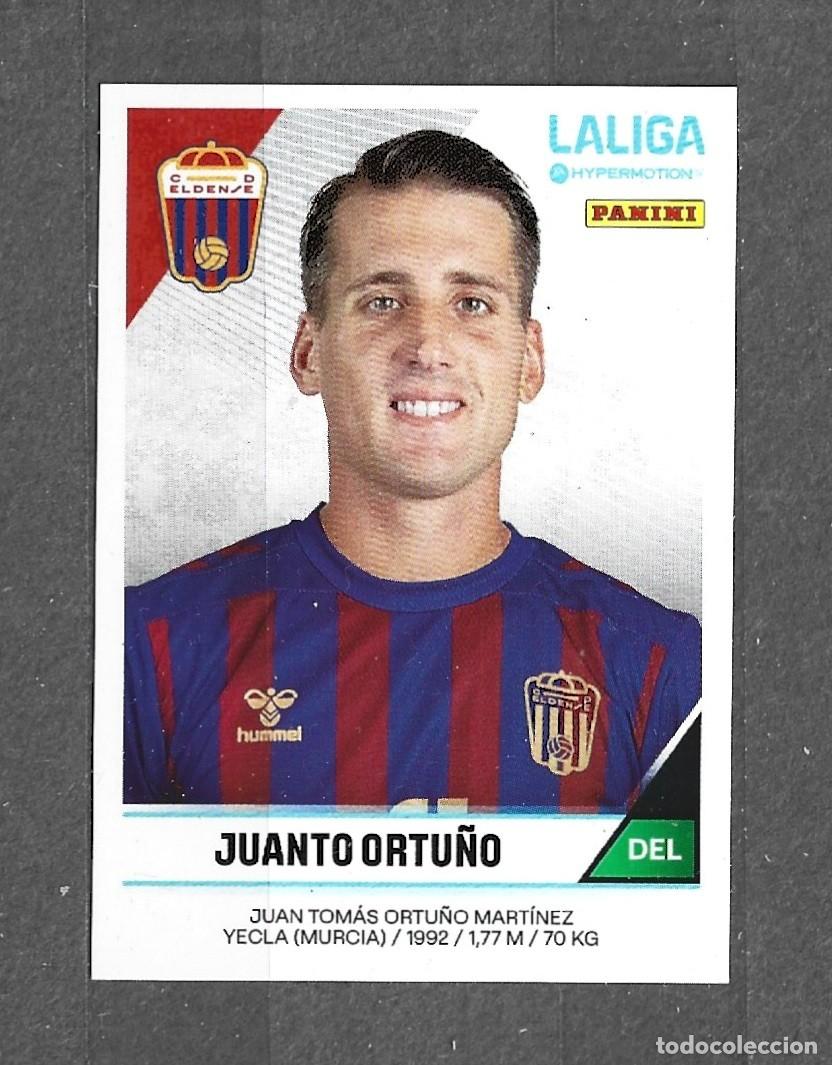 Cromos de f&uacute;tbol: Liga Hypermotion 24/25 - Juanto Ortu&ntilde;o - N&ordm; 210 - CD Eldense
