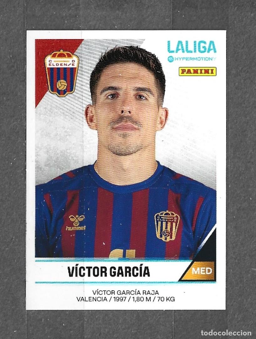 Cromos de f&uacute;tbol: Liga Hypermotion 24/25 - V&iacute;ctor Garc&iacute;a - N&ordm; 204 - CD Eldense