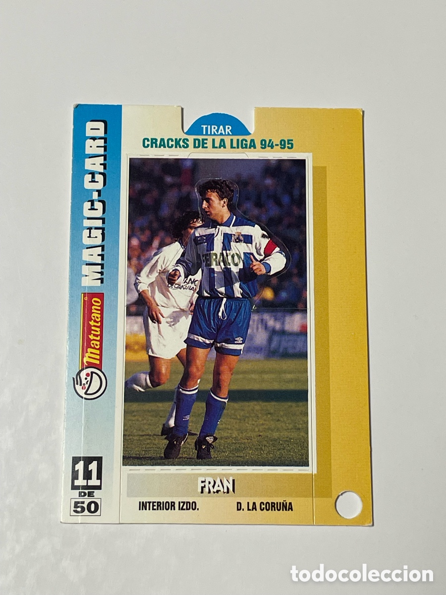Cartes &agrave; collectionner de Football: Fran Deportivo de La Coru&ntilde;a Matutano Magic Card #11