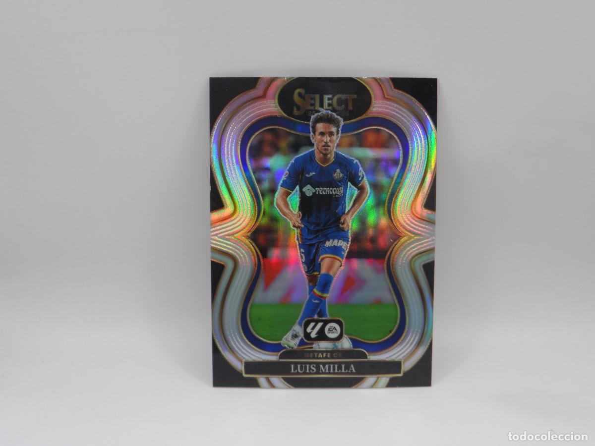 Cromos de f&uacute;tbol: 176 LUIS MILLA PARALELA SILVER PRIZM GETAFE PANINI SELECT 2025 2026 25 26
