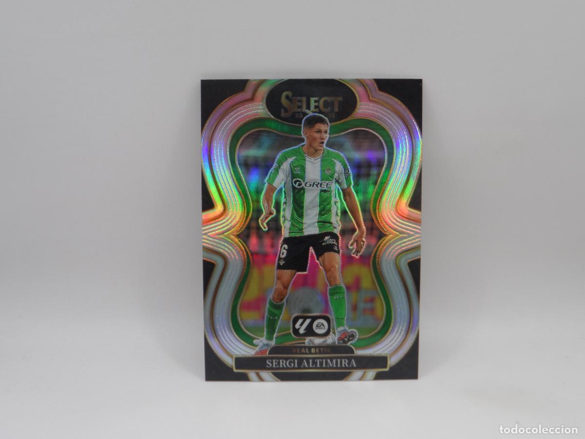 Cromos de f&uacute;tbol: 146 SERGI ALTIMIRA PARALELA SILVER PRIZM BETIS PANINI SELECT 2025 2026 25 26