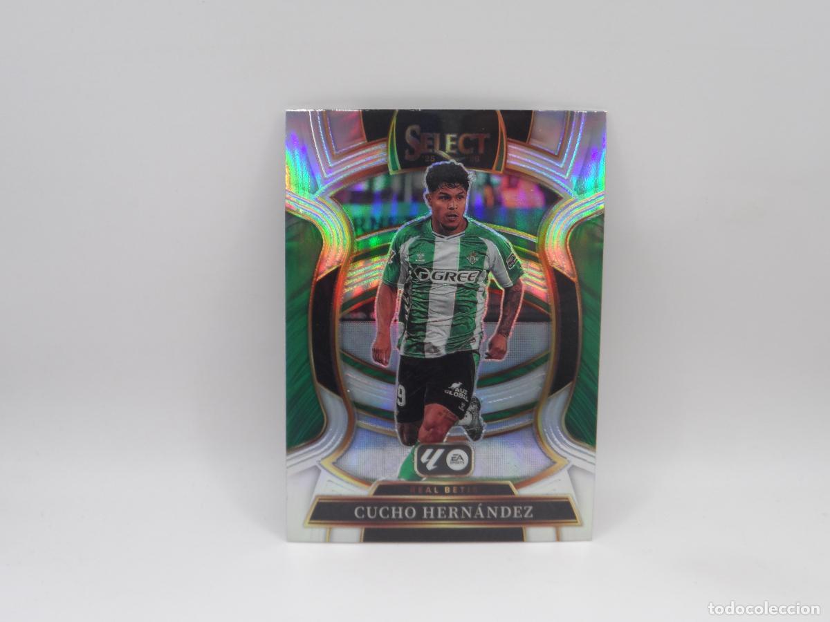 Cromos de f&uacute;tbol: 27 CUCHO HERNANDEZ PARALELA SILVER PRIZM BETIS PANINI SELECT 2025 2026 25 26