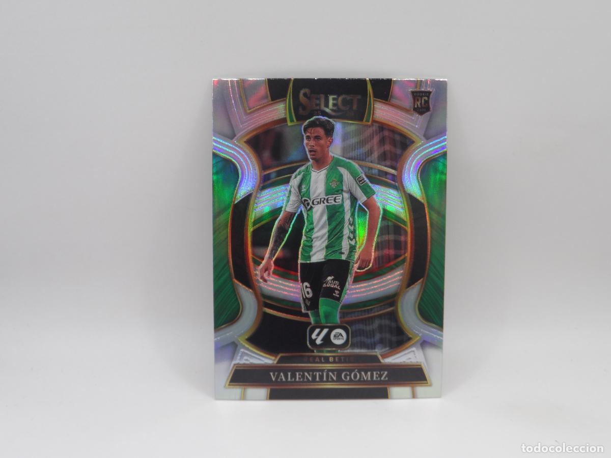 Cromos de f&uacute;tbol: 26 VALENTIN GOMEZ ROOKIE PARALELA SILVER PRIZM BETIS PANINI SELECT 2025 2026 25 26
