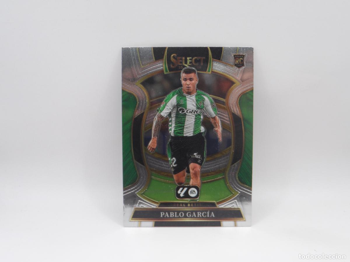 Cromos de f&uacute;tbol: 28 PABLO GARCIA ROOKIE PRIZM BETIS PANINI SELECT 2025 2026 25 26