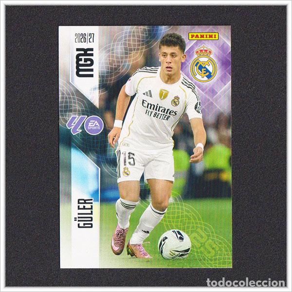 Cromos de f&uacute;tbol: MEGACRACKS 2026 2027 26 27 PANINI ARDA GULER 229 REAL MADRID COLECCI&Oacute;N LIGA ALBUM MGK