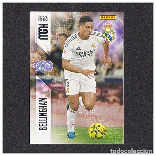Cromos de f&uacute;tbol: MEGACRACKS 2026 2027 26 27 PANINI JUDE BELLINGHAM 228 REAL MADRID COLECCI&Oacute;N LIGA ALBUM MGK