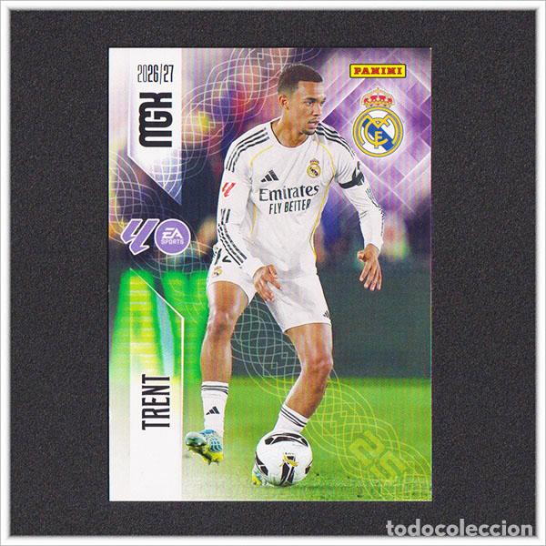 Cromos de f&uacute;tbol: MEGACRACKS 2026 2027 26 27 PANINI TRENT 220 REAL MADRID COLECCI&Oacute;N LIGA ALBUM MGK