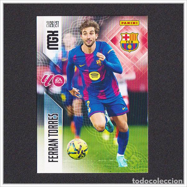 Cromos de f&uacute;tbol: MEGACRACKS 2026 2027 26 27 PANINI FERRAN TORRES 90 BARCELONA BAR&Ccedil;A COLECCI&Oacute;N LIGA ALBUM MGK
