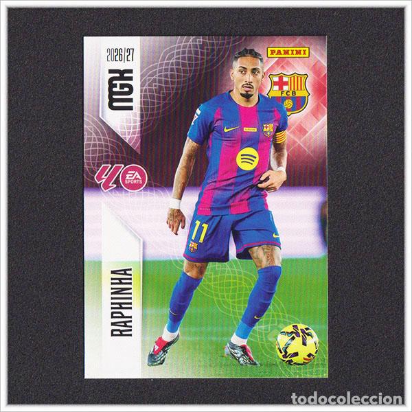 Cromos de f&uacute;tbol: MEGACRACKS 2026 2027 26 27 PANINI RAPHINHA 88 BARCELONA BAR&Ccedil;A COLECCI&Oacute;N LIGA ALBUM MGK